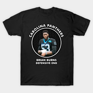 Brian Burns - De - Carolina Panthers T-Shirt